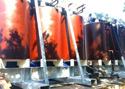 Cast Resin Transformer Mobile Mini Substation Offloading