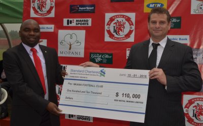 RMM unveiled as Nkana Soccer Club’s 2016 main kit sponsor