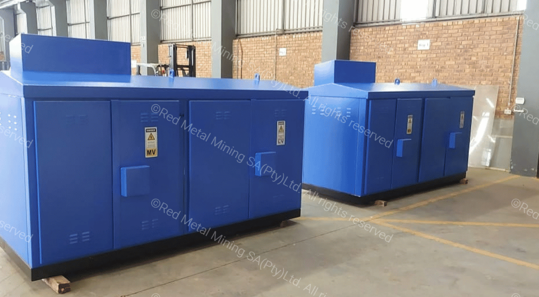 2 x 315kVA Oil Cooled Surface Mini Substations Manufactured